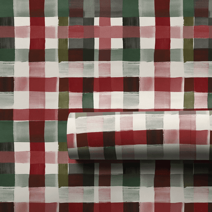 Aspen Lodge Plaid - Wrapping Paper - Aspen & Arlo