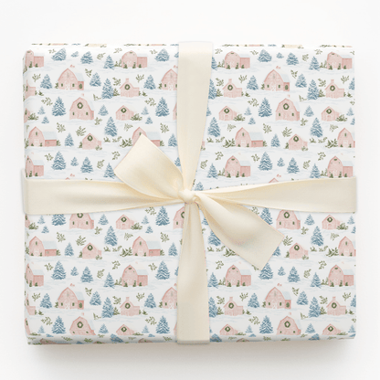 Little Town of Cheer - Wrapping Paper - Aspen & Arlo