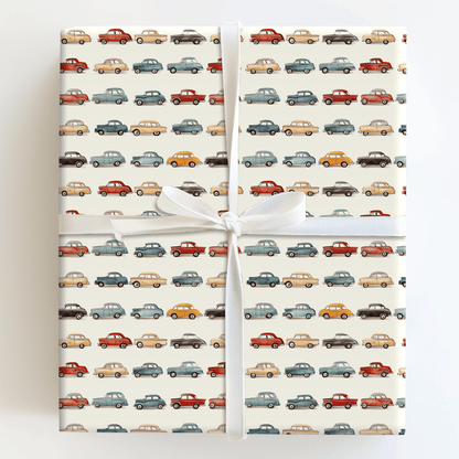 Retro Rides - Wrapping Paper - Aspen & Arlo