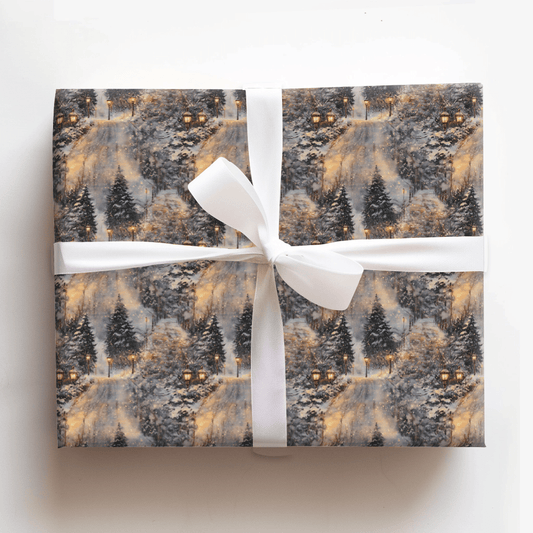 Lantern Path - Wrapping Paper - Aspen & Arlo