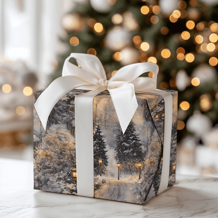 Lantern Path - Wrapping Paper - Aspen & Arlo