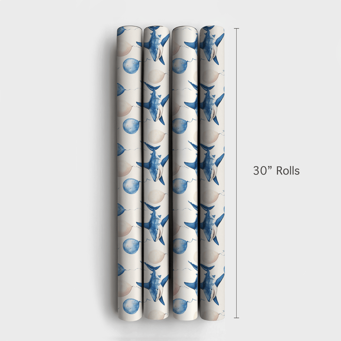 Sharkinfested Fun Ahead - Wrapping Paper - Aspen & Arlo