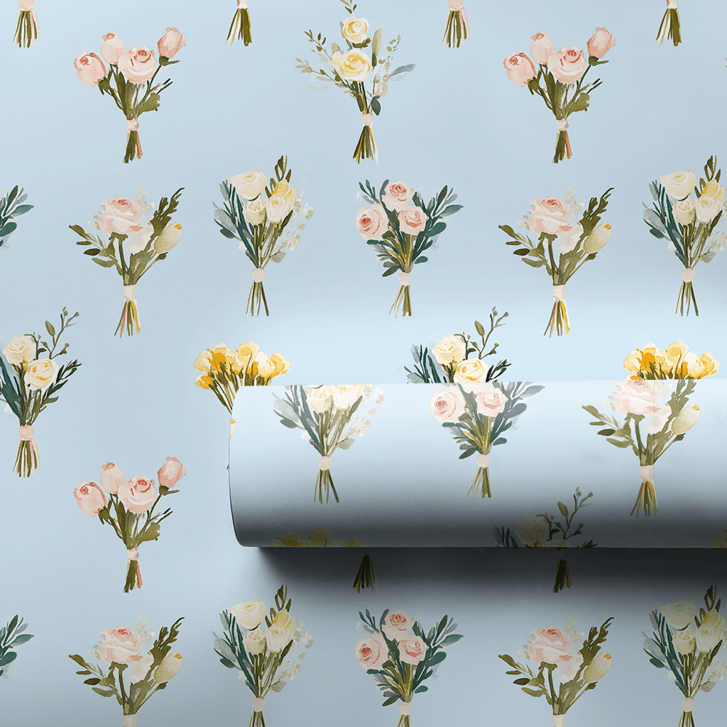 Simple Flower - Wrapping Paper - Aspen & Arlo