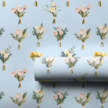 Simple Flower - Wrapping Paper - Aspen & Arlo