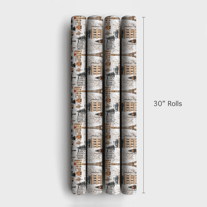 City of Love - Wrapping Paper - Aspen & Arlo