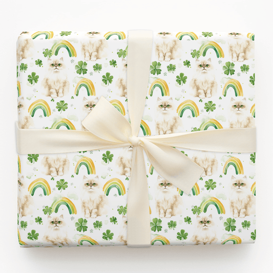 Rainbows with the Persian - Wrapping Paper - Aspen & Arlo