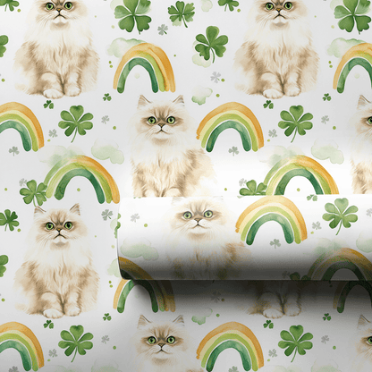 Rainbows with the Persian - Wrapping Paper - Aspen & Arlo