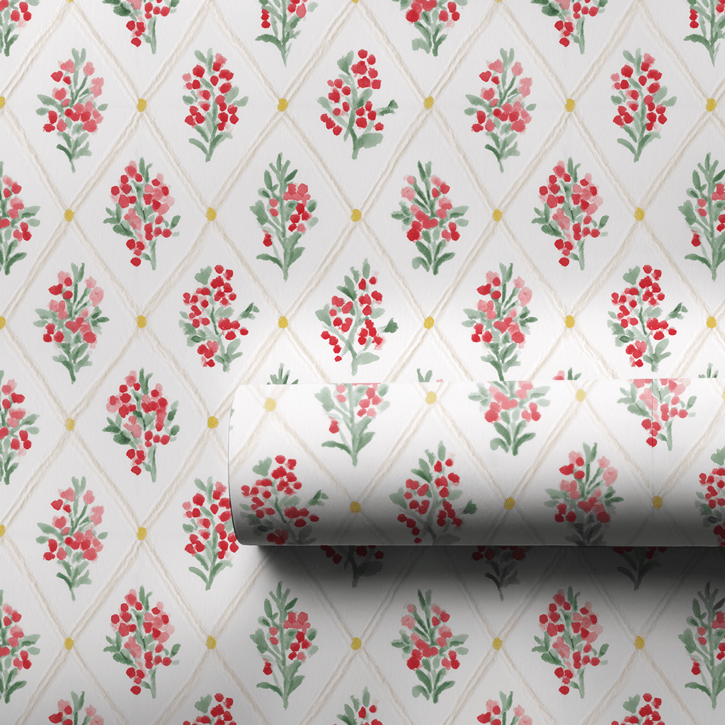 Garden Party in December - Wrapping Paper - Aspen & Arlo