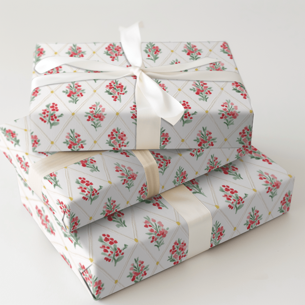 Garden Party in December - Wrapping Paper - Aspen & Arlo