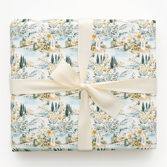 Chapel on the Beach - Wrapping Paper - Aspen & Arlo