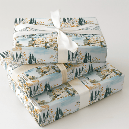 Chapel on the Beach - Wrapping Paper - Aspen & Arlo