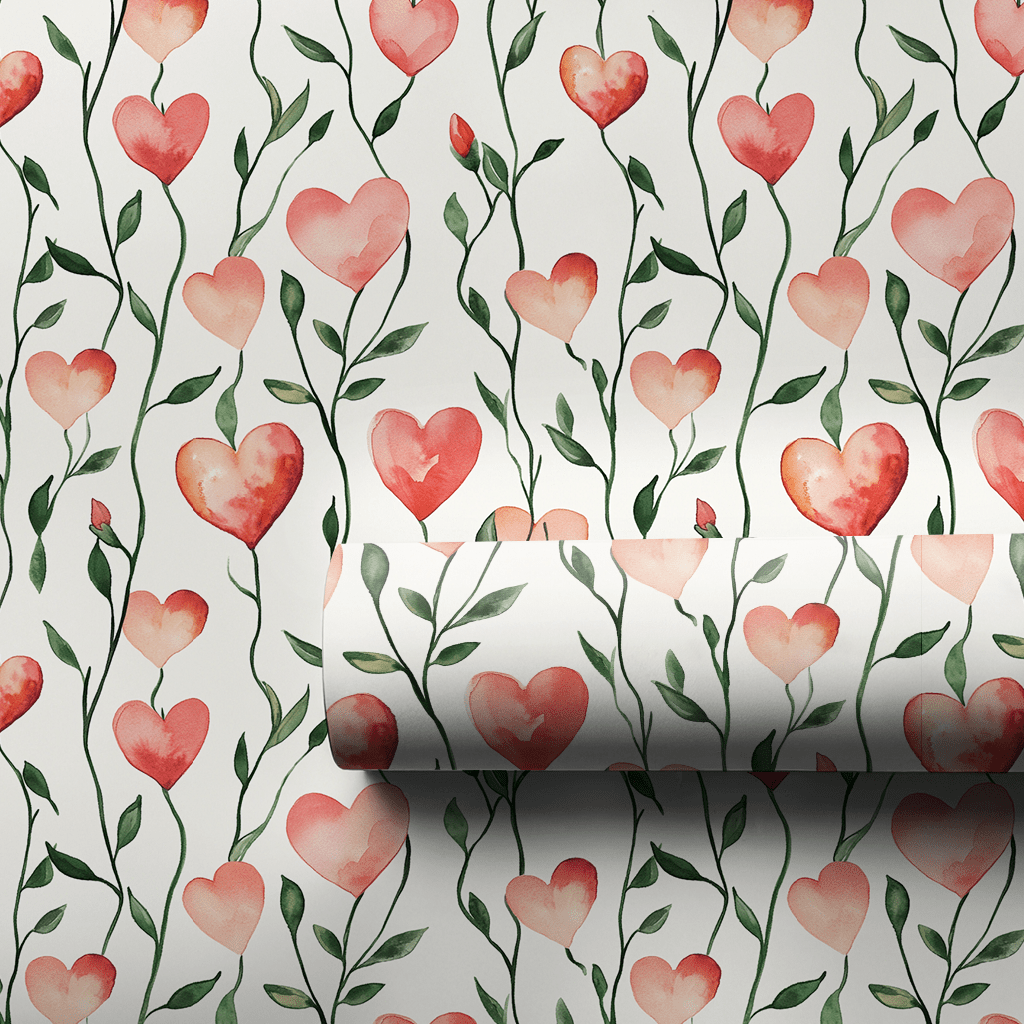 Blushing Buds - Wrapping Paper - Aspen & Arlo