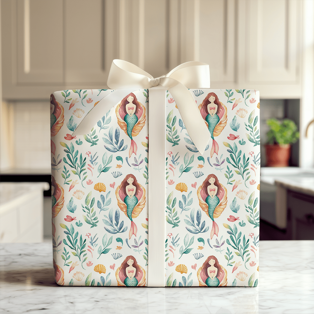Oceanside Glam - Wrapping Paper - Aspen & Arlo