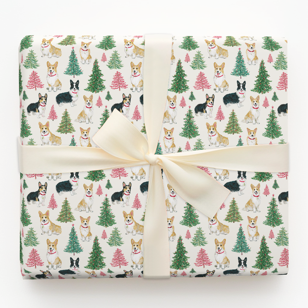 Christmas Tree Corgis