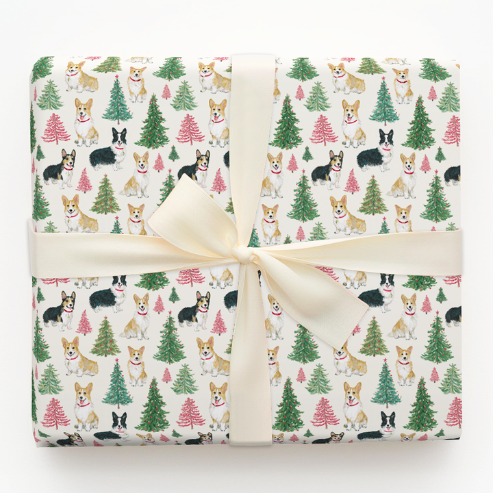 Christmas Tree Corgis