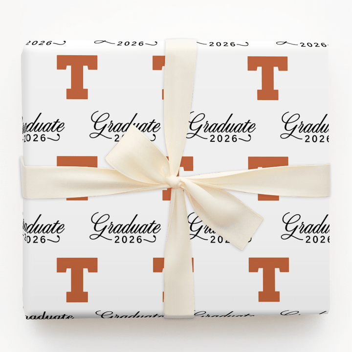 Texas Graduate 2026 - Wrapping Paper - Aspen & Arlo