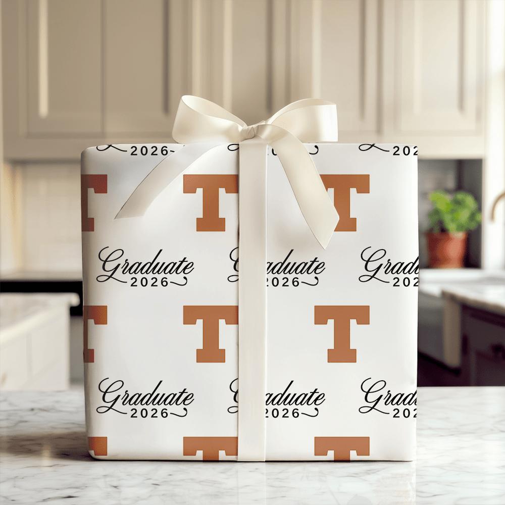 Texas Graduate 2026 - Wrapping Paper - Aspen & Arlo