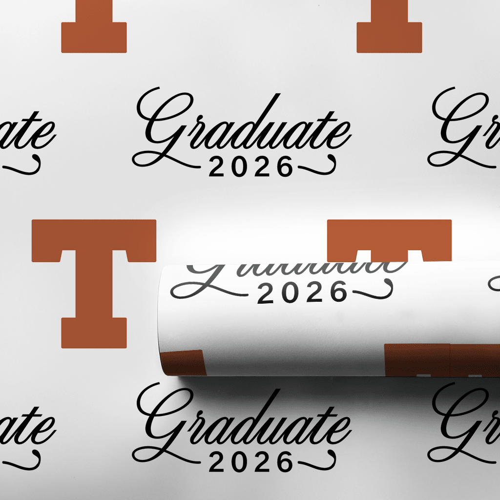 Texas Graduate 2026 - Wrapping Paper - Aspen & Arlo