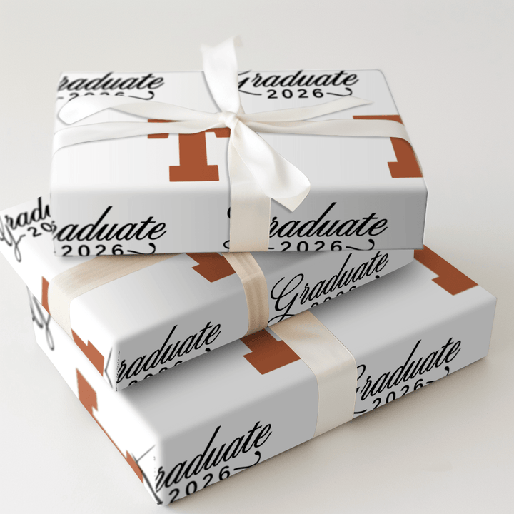 Texas Graduate 2026 - Wrapping Paper - Aspen & Arlo