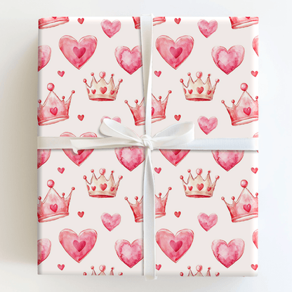 Queen of My Heart - Wrapping Paper - Aspen & Arlo