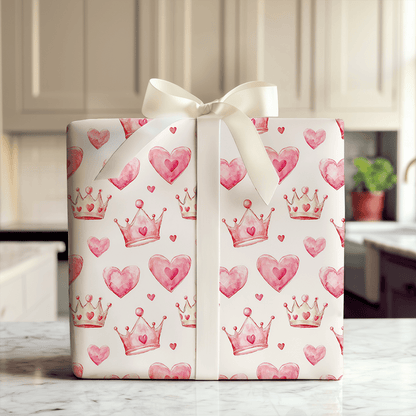 Queen of My Heart - Wrapping Paper - Aspen & Arlo