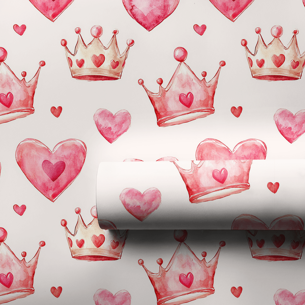 Queen of My Heart - Wrapping Paper - Aspen & Arlo