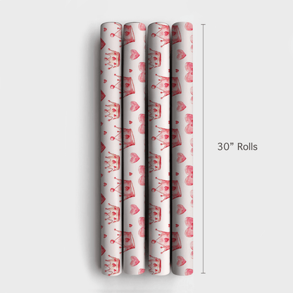 Queen of My Heart - Wrapping Paper - Aspen & Arlo