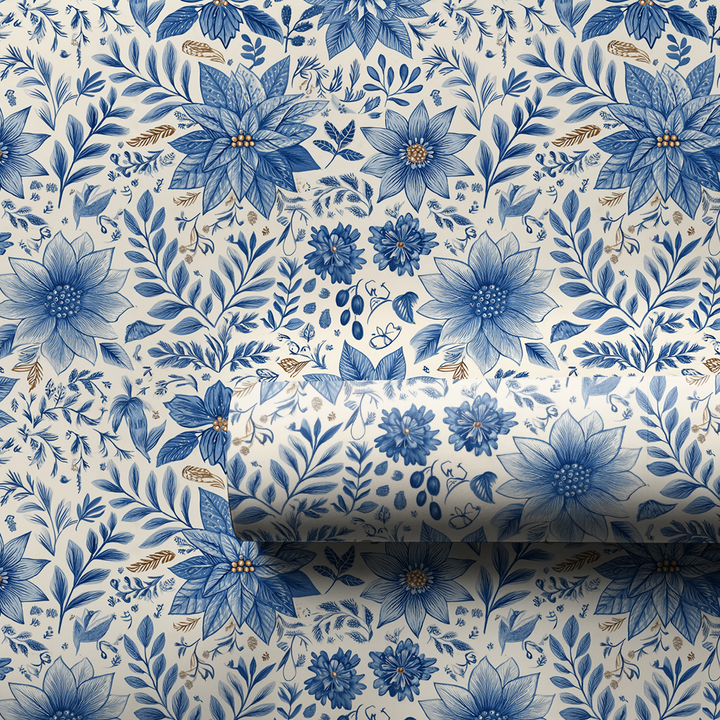 Blue Noel Blooms