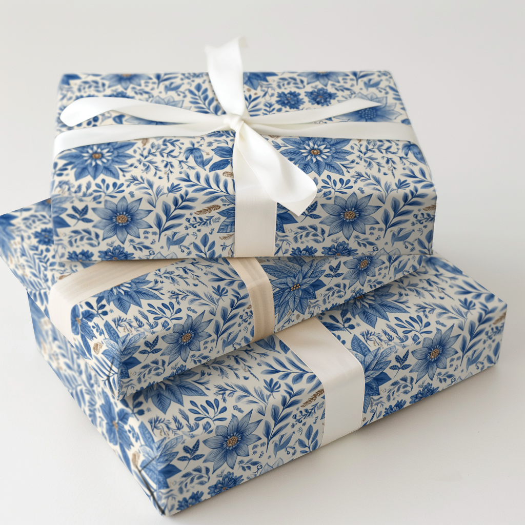 Blue Noel Blooms