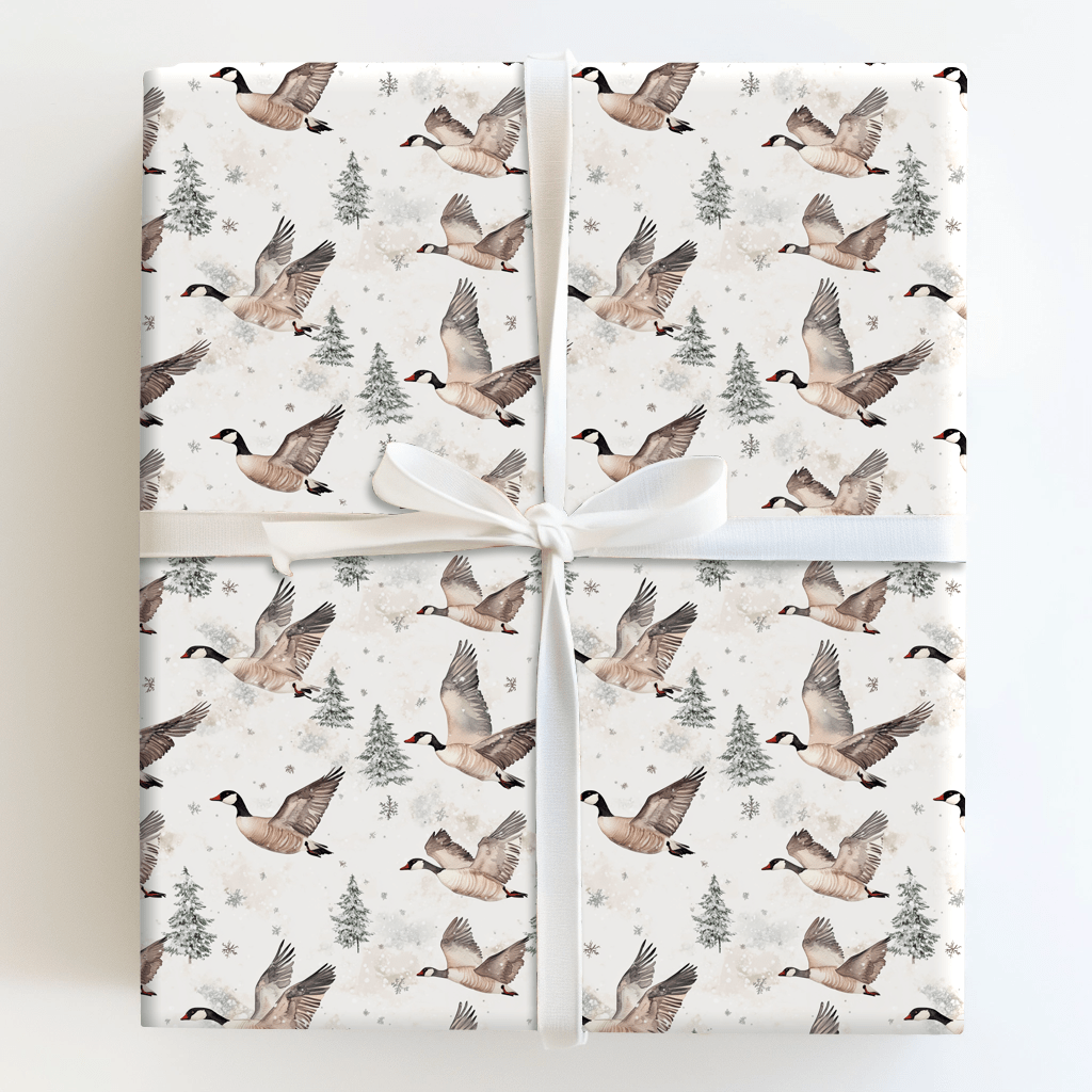 Snow to Migrate - Wrapping Paper - Aspen & Arlo