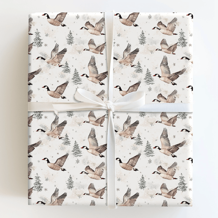 Snow to Migrate - Wrapping Paper - Aspen & Arlo
