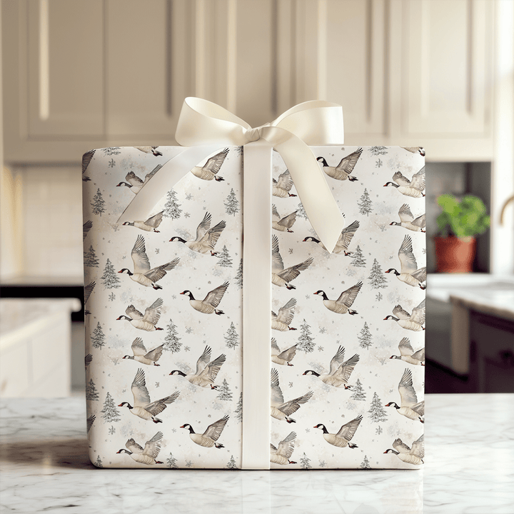 Snow to Migrate - Wrapping Paper - Aspen & Arlo