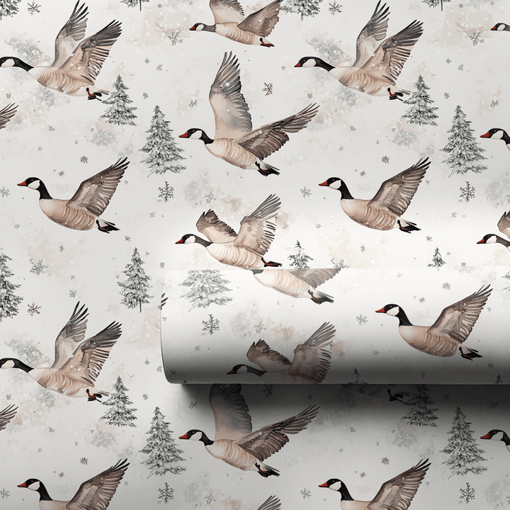 Snow to Migrate - Wrapping Paper - Aspen & Arlo