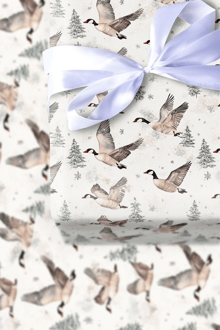 Snow to Migrate - Wrapping Paper - Aspen & Arlo