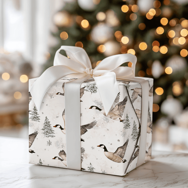 Snow to Migrate - Wrapping Paper - Aspen & Arlo