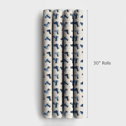 Jaxon Jet - Wrapping Paper - Aspen & Arlo