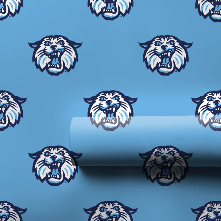Wildcats Mark Blue - Wrapping Paper - Aspen & Arlo