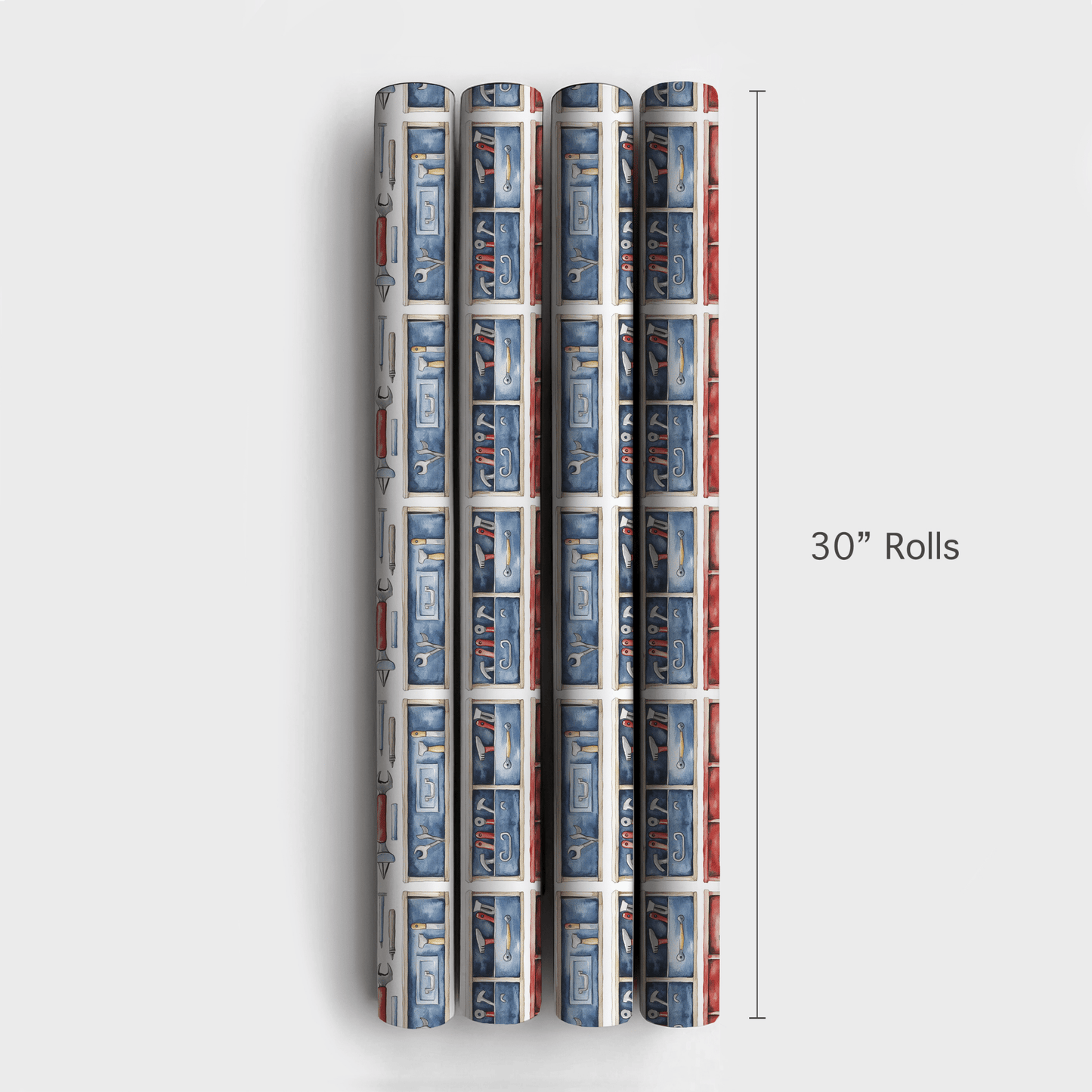 Full Throttle Toolbox - Wrapping Paper - Aspen & Arlo