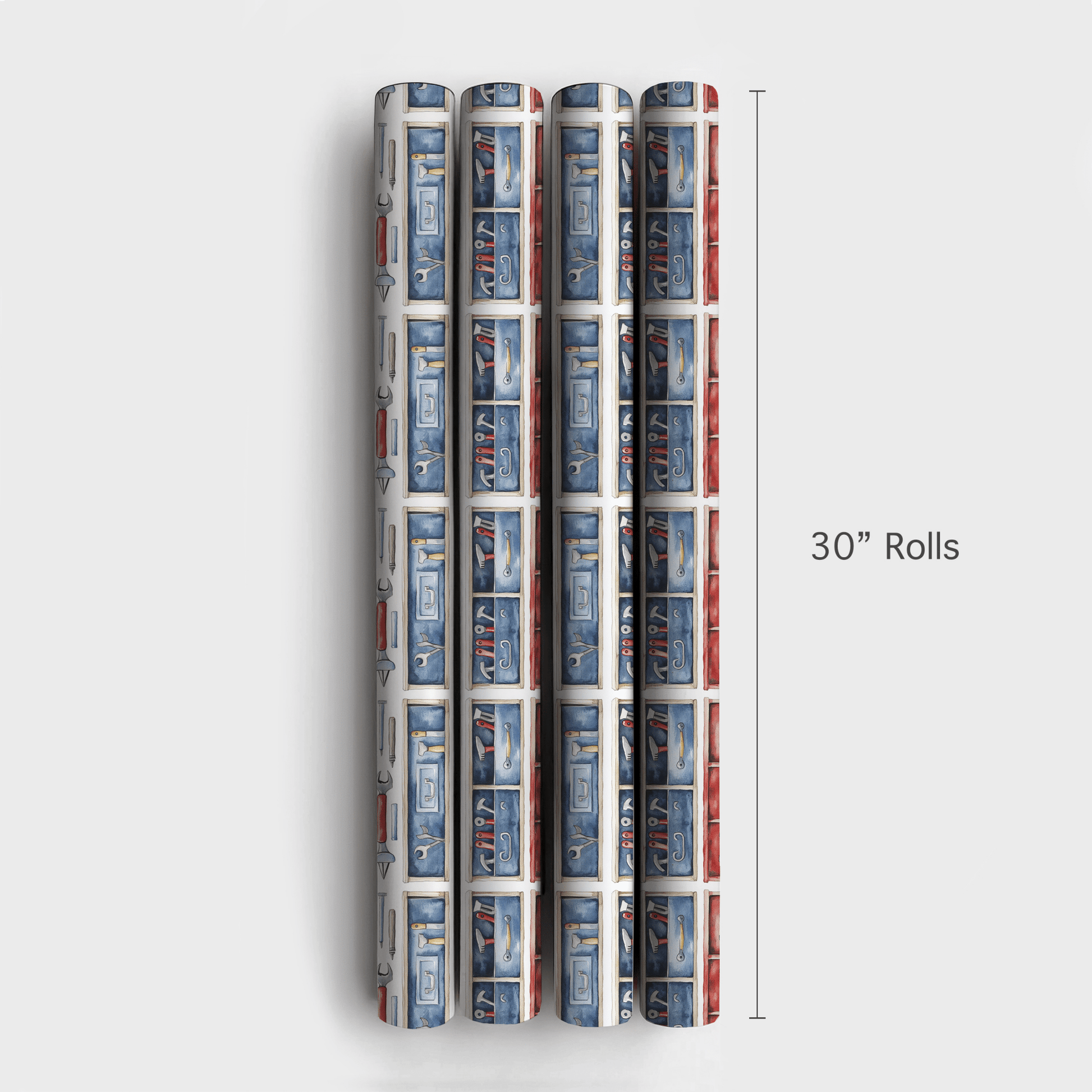 Full Throttle Toolbox - Wrapping Paper - Aspen & Arlo