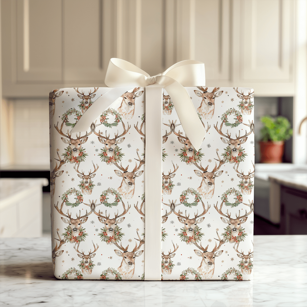 Rudolf Ruckus - Wrapping Paper - Aspen & Arlo