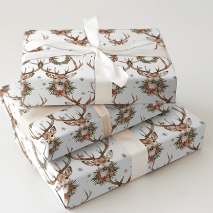 Rudolf Ruckus - Wrapping Paper - Aspen & Arlo