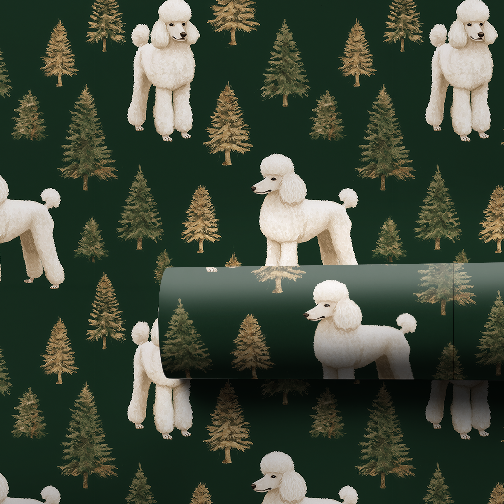 White Woodland Poodles