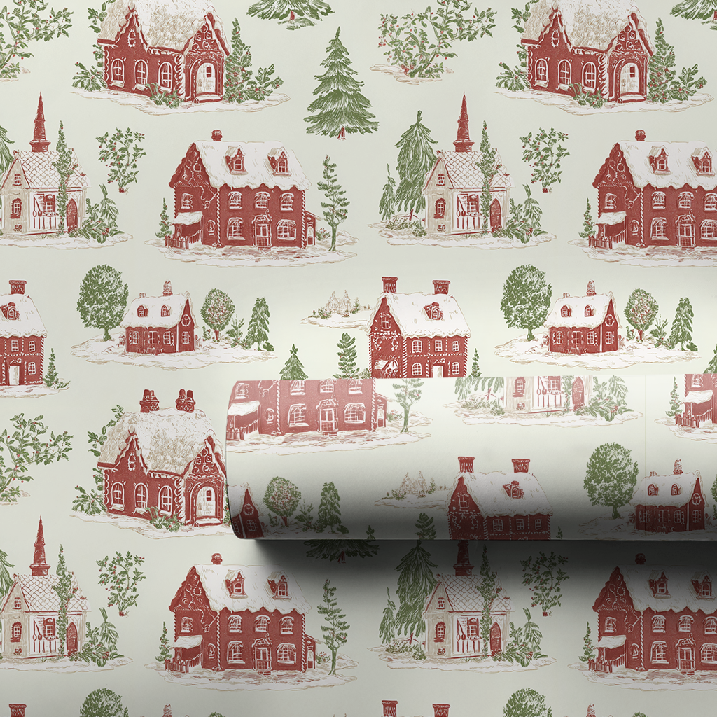 Gingerbread House Toile