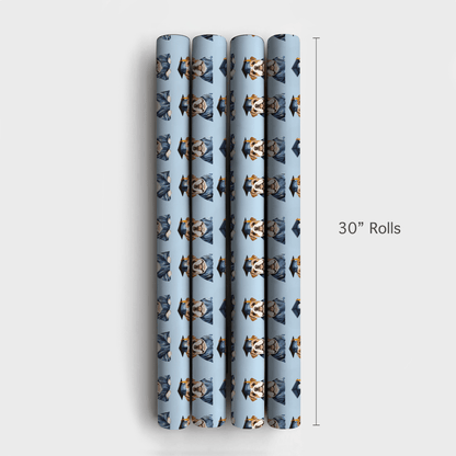Dog's Degree - Wrapping Paper - Aspen & Arlo