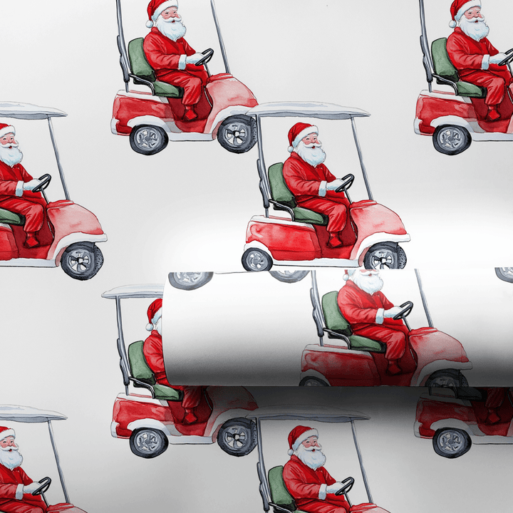 Fore the Claus - Wrapping Paper - Aspen & Arlo
