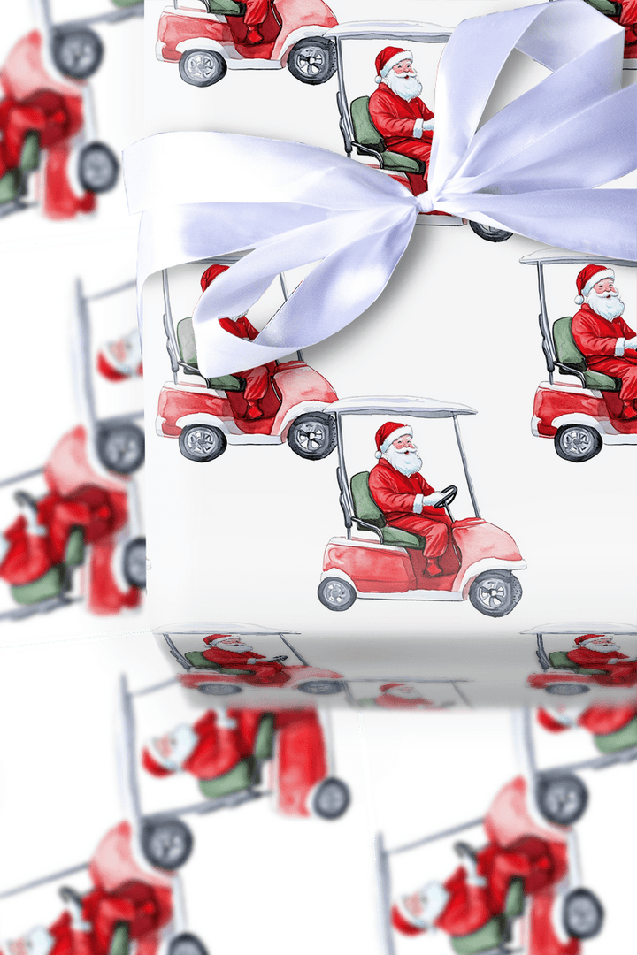 Fore the Claus - Wrapping Paper - Aspen & Arlo