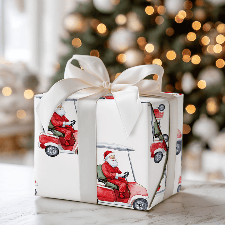 Fore the Claus - Wrapping Paper - Aspen & Arlo