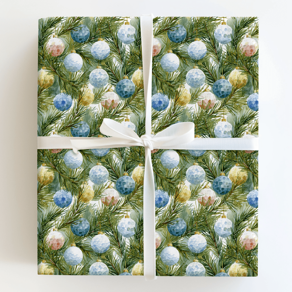 Frosty Fairway - Wrapping Paper - Aspen & Arlo