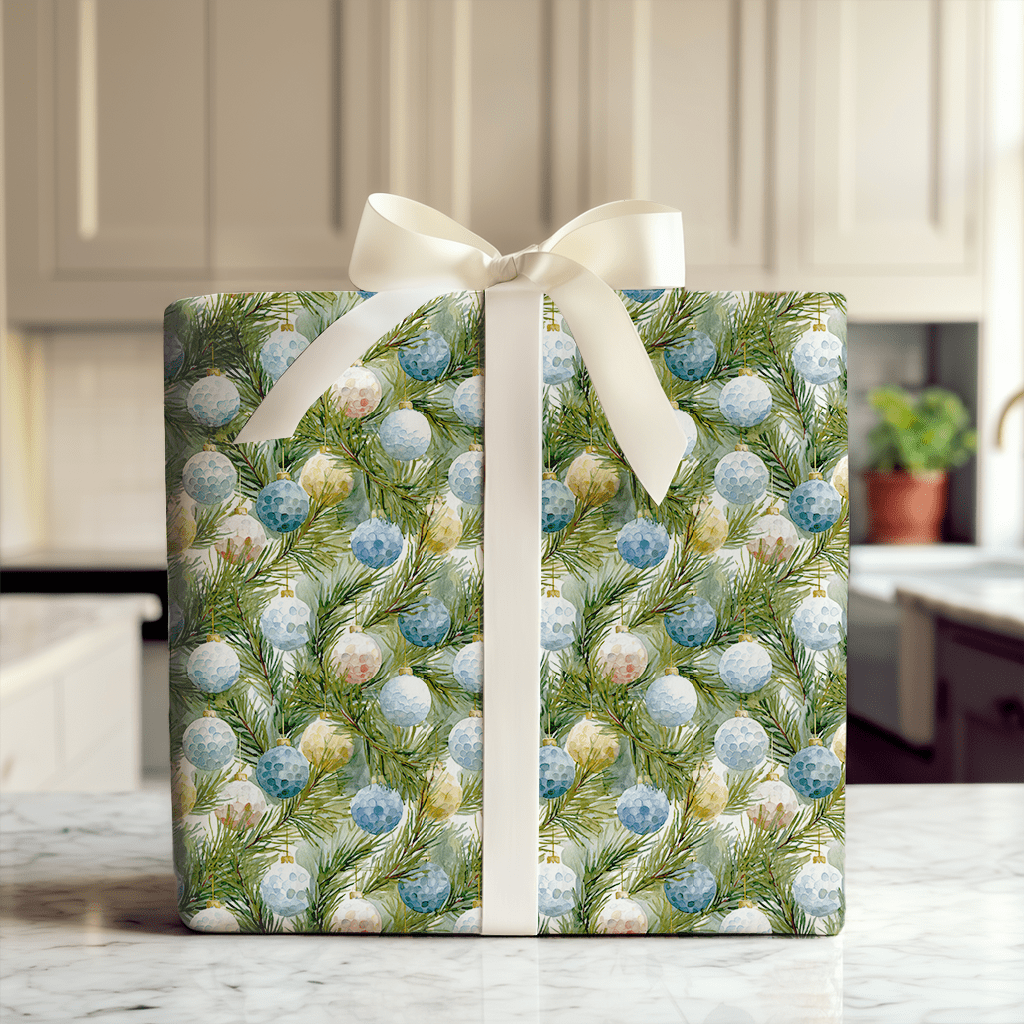 Frosty Fairway - Wrapping Paper - Aspen & Arlo