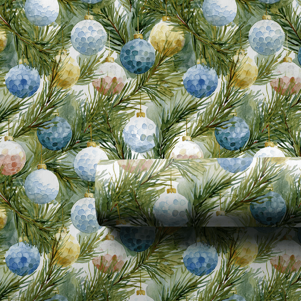 Frosty Fairway - Wrapping Paper - Aspen & Arlo